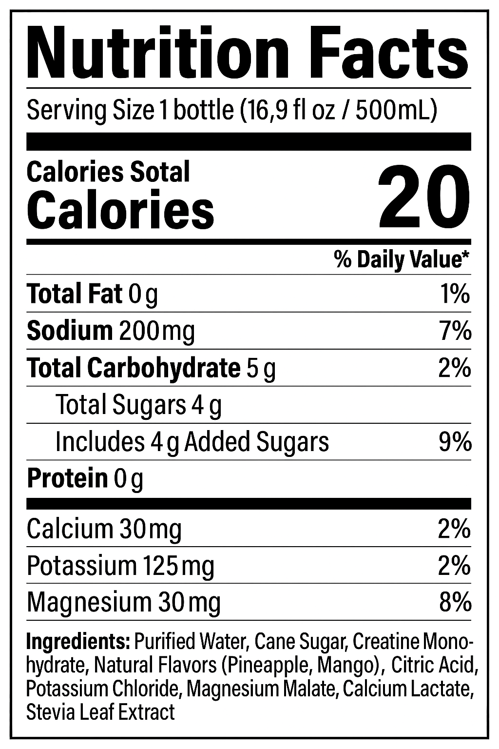 Pineapple Mango 12 Pack