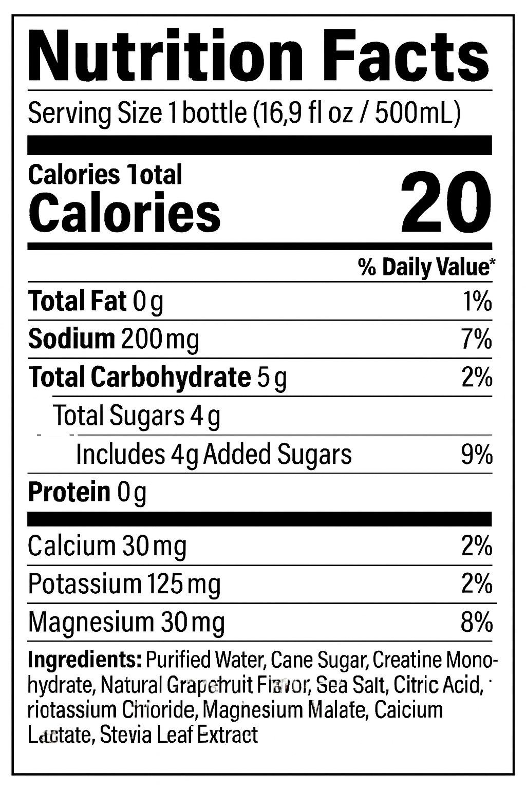 Ruby Red Grapefruit & Sea Salt 12 Pack